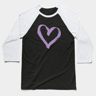 Purple Heart | Mothers day gift | Cute Heart Shirt Baseball T-Shirt